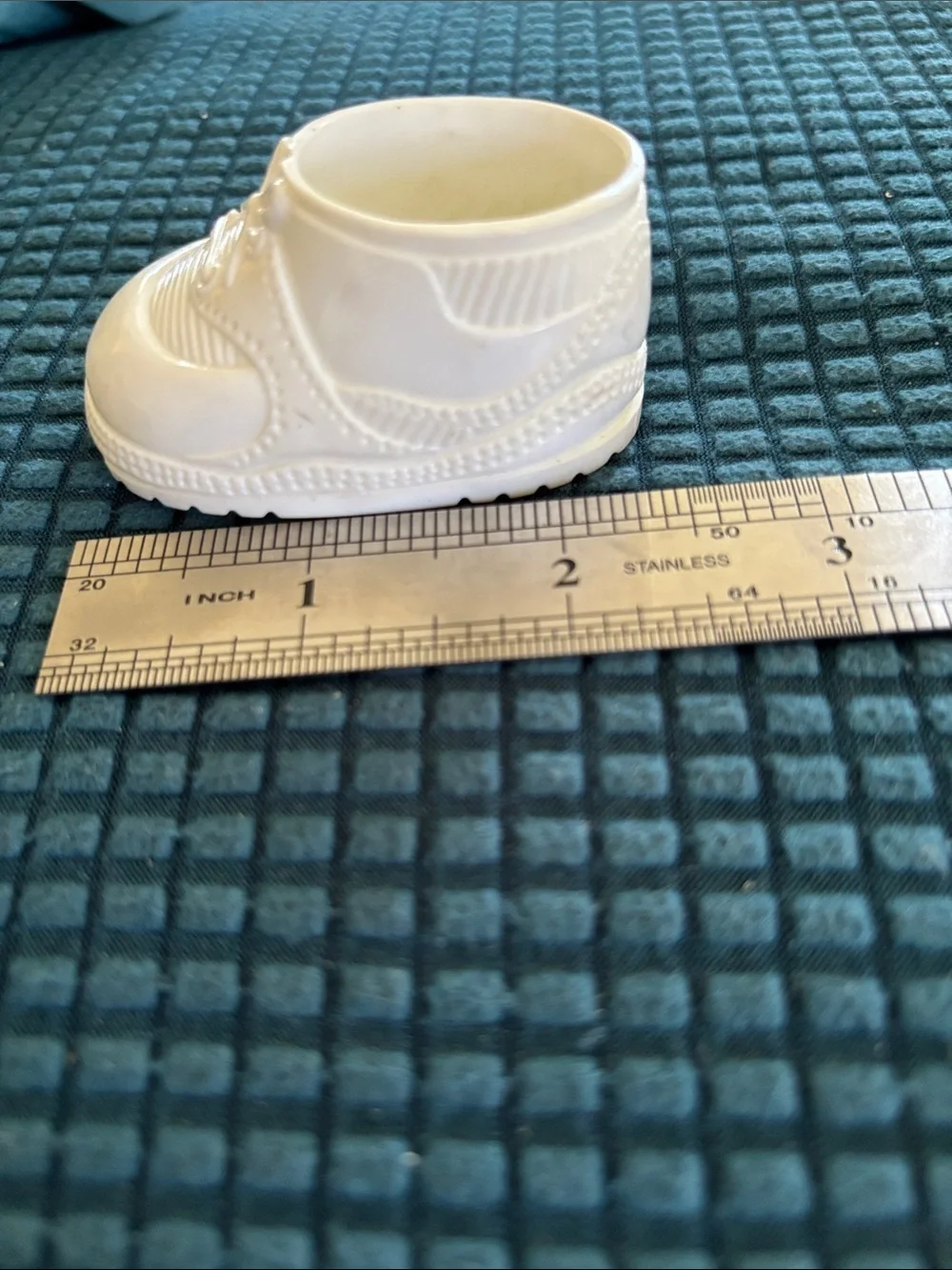 VTG Lakeshore White Doll Replacement High Top Sneaker Shoe Rubber